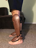 Fairtex Muay Thai Kickboxing Expanded Side and Top Protection Shin Guards-SP8