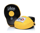 Fairtex Contoured Focus Mitts-FMV9-Handmade in Thailand-heavy duty water resistant and non-tear nylon lining