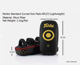 Fairtex Muay Thai Kickboxing Lightweight Thai Pads-KPLC5-Microfibre Odorless Material