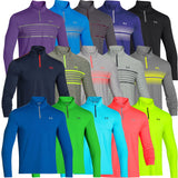 Under Armour Mens Infrared Long Sleeve 1/4 ZIP Shirts