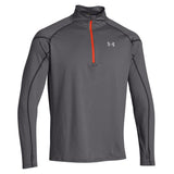 Men's Under Armour Infrared Long Sleeve Heartbeat 1/4 ZIP-1248111-GREY