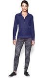 Under Armour Womens Full Zip Warm UP Track Jacket-1260186-Purple