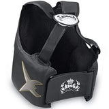 Top King "EMPOWER CREATIVITY" Body Protection Vest - TKBDEM-01 - Black, Silver, & Gold Trim