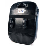 FAIRTEX KICK SHIELD PAD - FS3 - SYNTEK LEATHER - BLACK COLOR