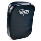 FAIRTEX KICK SHIELD PAD - FS3 - SYNTEK LEATHER - BLACK COLOR