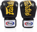 Fairtex BGV19 Deluxe Tight-Fit Muay Thai Kickboxing Gloves with Premium Quality Leather