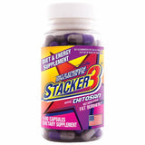 Stacker 3 Metabolizing Fat Burner with Chitosan-100 Capsules
