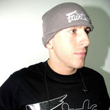 Fairtex Beanie Winter Hat-BN2-Grey-Made in Thailand
