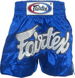 FAIRTEX "BLUE LACE" MUAY THAI KICKBOXING SHORTS