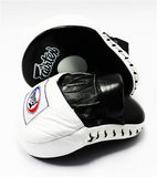 Fairtex Contoured Focus Mitts-FMV9-Handmade in Thailand-heavy duty water resistant and non-tear nylon lining