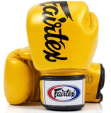 Fairtex BGV19 Deluxe Tight-Fit Muay Thai Kickboxing Gloves with Premium Quality Leather