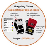 Top King COMBAT MMA Sparring Gloves - TKGGC - 100% Genuine Cowhide Leather - Made in Thailand