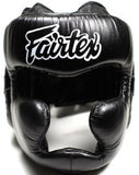 FAIRTEX DIAGONAL VISION SPARRING HEADGEAR LACE UP VERSION