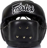 Fairtex Full Face Headgear - Wide Vision - Microfiber Material - HG14