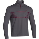 Men's Under Armour Infrared Long Sleeve Heartbeat 1/4 ZIP-1248111-GREY