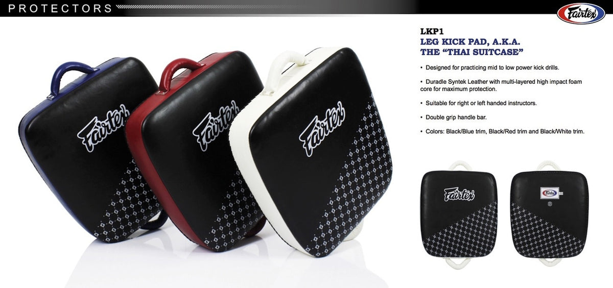 Fairtex Thai Suitcase Muay Thai Kick Pad - LKP1 -Suitable