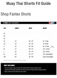 FAIRTEX "VIPER" MUAY THAI KICKBOXING SHORTS