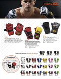 TOP KING MMA GRAPPLING GLOVES "EXTREAM"- TKGGE- RED
