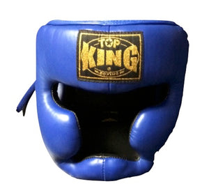 Top King "SUPER AIR" Headgear - Genuine top grain leather