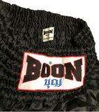 BOON SPORT MMA RETRO SHORTS - MT01 -  100% Satin handmade in Thailand