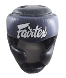 Fairtex Padded Top Diagonal Vision Boxing Martial Arts Headgear-HG13PD-Genuine Leather-Handmade in Thailand