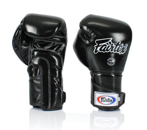 Fairtex Angular Sparring Kickboxing Gloves - BGV6 - Genuine top grain leather - Handmade in Thailand