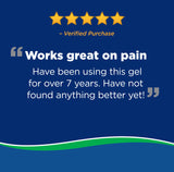 Salonpas Deep Relieving Gel 8-Hour Fast-Acting Pain Relief - 2.75 oz Tube