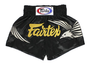 Fairtex "EAGLE" Muay Thai Kickboxing Shorts - BS0657 - 100% Satin - Made in Thailand