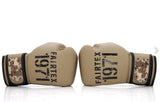 Fairtex F-DAY2 Army Muay Thai Kickboxing Gloves-BGV25-Handmade in Thailand-Micro Fibre Material