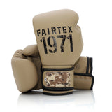 Fairtex F-DAY2 Army Muay Thai Kickboxing Gloves-BGV25-Handmade in Thailand-Micro Fibre Material