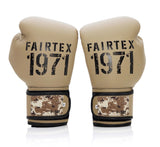 Fairtex F-DAY2 Army Muay Thai Kickboxing Gloves-BGV25-Handmade in Thailand-Micro Fibre Material