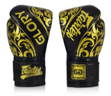 Fairtex Glory Hook & Loop Tribal Muay Thai Kick Boxing Gloves - BGVG2
