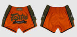 FAIRTEX Orange SLIM CUT MUAY THAI KICKBOXING SHORTS - BS1705