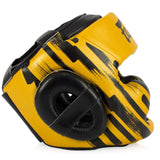 Fairtex Full Coverage Lace-Up Headgear-Increased padding on forehead and cheek-HG16-M2