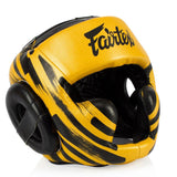 Fairtex Full Coverage Lace-Up Headgear-Increased padding on forehead and cheek-HG16-M2