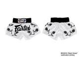 FAIRTEX "BLACK ROSES" MUAY THAI KICKBOXING SHORTS