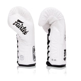 Fairtex Glory Lace Up Muay Thai Kick Boxing Gloves-BGLG1-Premium Synthetic Leather for Durability and Comfort