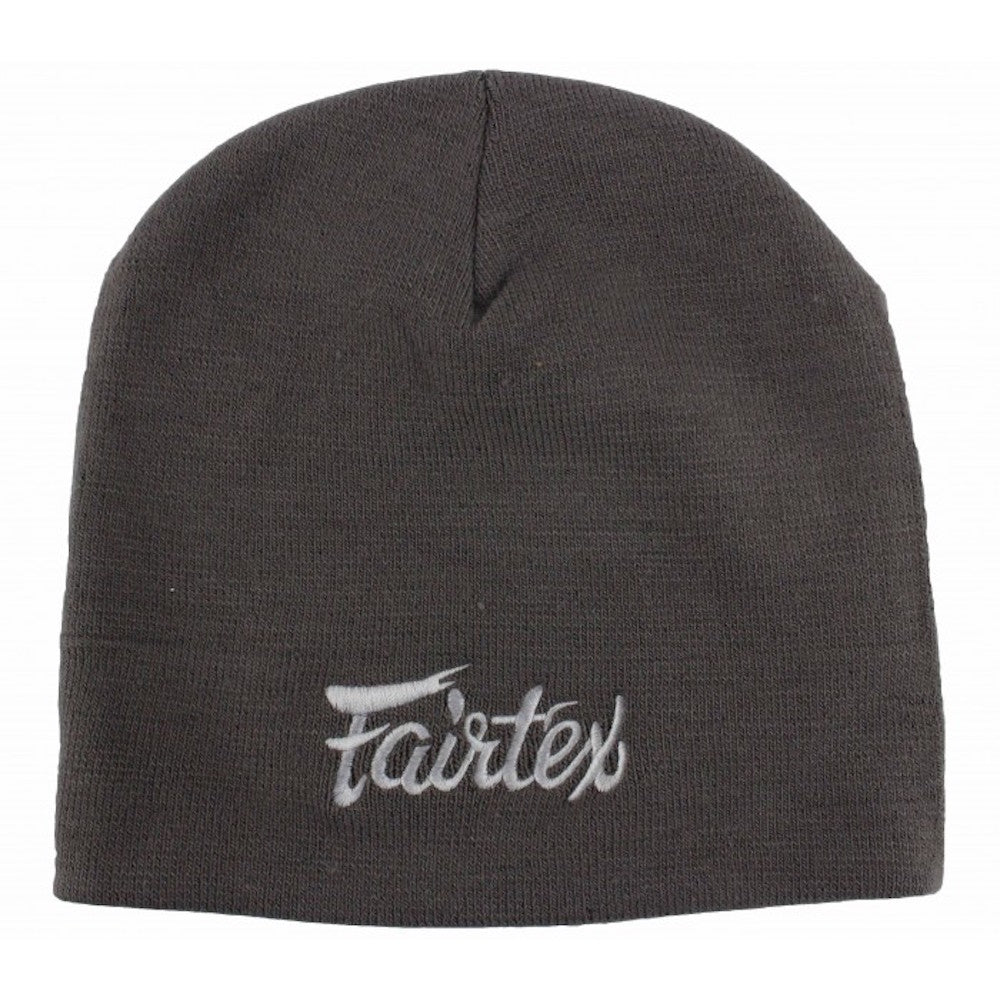 Fairtex Beanie Winter Hat BN2 Grey Made in Thailand MMA Blast MMA Blast