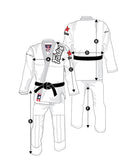 FAIRTEX BRAZILIAN JIU JITSU GI -WHITE and BLUE COLORS
