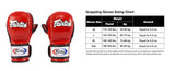 Fairtex MMA Grappling Gloves-FGV17-Closed thumb design-Premium Quality Leather