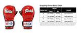 Fairtex Sparring MMA Gloves - FGV15 - Extra Protection on Knuckle - Open Palm Design