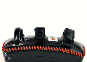 Fairtex Superior Muay Thai Kick Pads - KPLS2 - Genuine Cowhide Leather - Sold as Pair