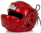 Fairtex Full Face Wide Vision Microfiber Material Headgear-HG14