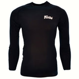 Fairtex BE INSPIRED Long Sleeve Rashguard-RG1-Made in Thailand-Great for All Sports