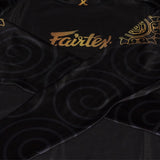 Fairtex Long Sleeve Grappling Rash Guard - RG6 - 80% nylon and 20% spandex for a comfortable tight fit