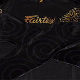 Fairtex Long Sleeve Grappling Rash Guard-RG6-80% nylon and 20% spandex for a comfortable tight fit