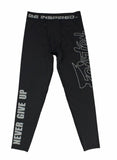 Fairtex Compression Pants for Exercise & Martial Arts Training-CP1-82% Polyester 18% Spandex
