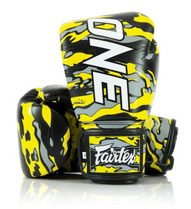 Fairtex Limited Edition "ONE-FC X Mr. Sabotage" Camouflage Boxing Gloves - BGV1-Premium