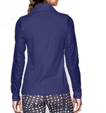 Under Armour Womens Full Zip Warm UP Track Jacket-1260186-Purple