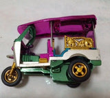 Thai Gold Authentic Bangkok Siam Vintage Tuk Tuk Tax Car Souvenir Collectible for Home Decoration and gift-Comes Pre-Wrapped-Handcrafted in Thailand